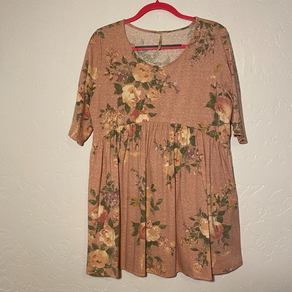 MOA Collection empire waist blouse, size 2X.